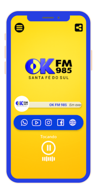 Smartphone Rede OK FM